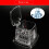Manual Ice Crusher Shaver Transparent Small 5