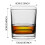 Drinking Glasses Old Fashioned Bar Glass Set 1 Piece 3
