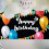Happy Birthday Banner Cloth Decoration 1 Pack 5