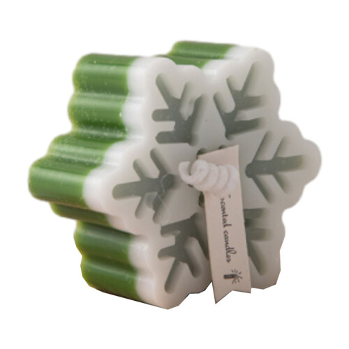 Winter snowflake aroma candle Christmas small gift 1