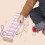 Metal xylophone for kids with mallets 15-note pink 6