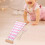 Metal xylophone for kids with mallets 15-note pink 7