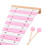 Metal xylophone for kids with mallets 15-note pink 8