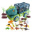 Dinosaur Truck Toy with Figures, Pull-Back Transport 5