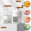 Huayishang Manual Ice Shaver Portable Kitchen Tool 7
