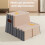 Non-Slip Foldable Step Stool 2-Step Portable Footstool 5