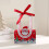 Christmas candy box with bow ribbon 1 piece 6