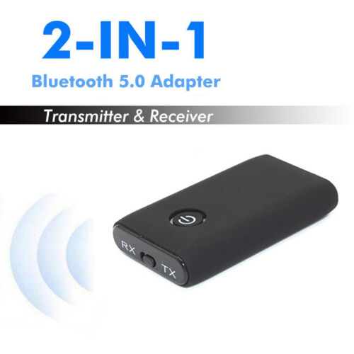 Bluetooth 5.0 Transmitter Receiver Adapter 3.5mm Jack 1