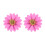 Women's daisy-shaped stud earrings gift 5