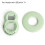 Gracefulvara White Selfie Filter Ring for Instax Mini 5