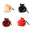 Wood Flamenco Castanets with String 2 Pcs 7