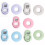 Gracefulvara White Selfie Filter Ring for Instax Mini 2