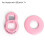 Gracefulvara White Selfie Filter Ring for Instax Mini 6