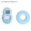 Gracefulvara White Selfie Filter Ring for Instax Mini 7