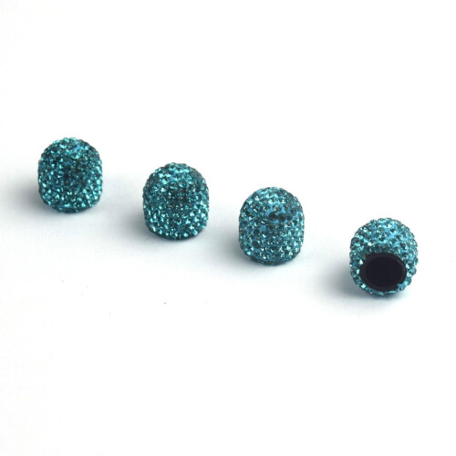 Solacol universal rhinestone tire valve caps 4 pcs 1