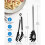 GoXteam Spaghetti Spoon Set Silicone Heat Resistant 2 Pieces 2