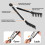 GoXteam Spaghetti Spoon Set Silicone Heat Resistant 2 Pieces 3