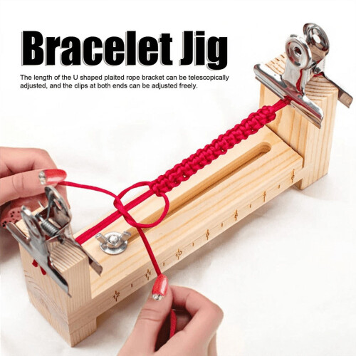 Paracord Bracelet Maker Wooden U-Shaped Jig 1