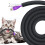 3X Protetor Cabo para Cães e Gatos, 3 Metros (10 Pés) - 9,5 mm (3/8 Polegadas), Manga Flexível para Fácil Organização Cabos, Protege Os Cabos 8