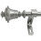 Montevilla bell curtain rod set 5/8 inch 2