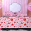 Valentine's Day Tablecloth Heart Design 3 Pack 54x108 Inch 4