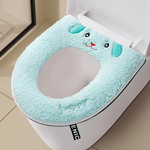 Thick Polyester Toilet Seat Cover Universal 1