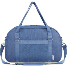 Sac de voyage Cabine bagage à main imperméable compartimentable bleu marine 45x36x20 cm — sac avion easyjet
