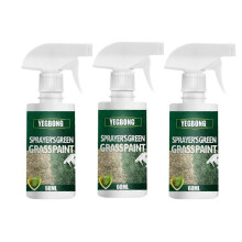 (3pcs) Fast Green Spray Grass and Turf Paint Environmentally Friendly Pet-Friendly Green Again Green Sprayer Lawn Colorant