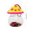 Betta Fish Mini Aquarium Mushroom Shape with Lid 4