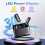 Wireless Lavalier Microphone for iPhone with Charging Case 3