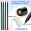 Rainbow Wooden Colored Pencils 7-Color 12-Pack 4