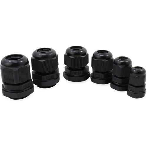 Waterproof Plastic Cable Ties 30 Pack 3.5-15 mm 1