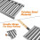 Hot Dog Roller Grill Rack Stainless Steel 2 Pack 5