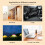 USB Electric Blanket Single Size Polyester with Intelligent 6