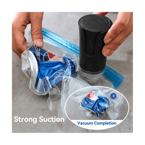 Handheld Vacuum Sealer with Reusable Bags, Mini Portable 1