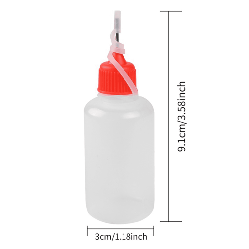 Glue Bottle with Needle Tip 30 mL 12 Pcs 1