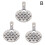 Stainless Steel Cold Noodle Scraper 5pcs 6
