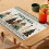 Christmas linen placemats tree print 4 pcs 4