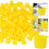 Huarll Disposable Tattoo Ink Caps 100 pcs Small Medium Large 4