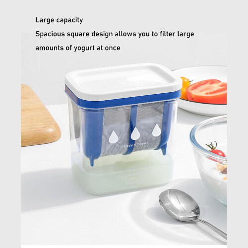 Greek Yogurt Maker Strainer Large Capacity Reusable 2