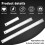 Stainless Steel Ruler with Cork Backing 3-Piece Set 2