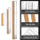 Stainless Steel Ruler with Cork Backing 3-Piece Set 5