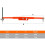 Carpenter Pencil Compass Adjustable Divider 75cm Max Radius 7