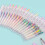Rainbow Gel Pens Leak-Proof Glitter Set 6 pcs 5