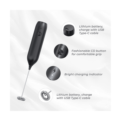 Handheld Rechargeable Blender for Matcha and Coffee 1 pc 2