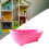 Miniature Dollhouse Bathtub Set 1:6 Scale Pink Bathroom 5