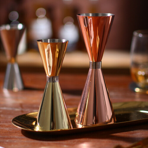 Gardenne cocktail jigger stainless steel double-sided 2