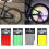 Bicycle Spoke Skins Reflective Wraps 12 Pcs 6