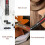 Guitar fret polishing tool red replaceable file 3