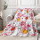 Halloween throw blanket ghost pumpkin design 50x60 inches 2
